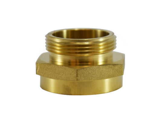 Female To Male Hex Adapter - Brass